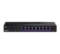 TRENDnet Commutateur TEG S380 – non géré, 8 x 100/1000/2.5G, fixation murale, Conformité TAA G