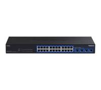 TRENDnet commutateur intelligent TEG-S50284 v1.0R - 24x10/100/1000/2.5G +4x10G SFP+ rack TAA G