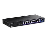 TRENDnet Commutateur 9 ports TEG-S591 – 8x2,5G + 1x10G, 60 Gbit/s, Protection à vie, Noir