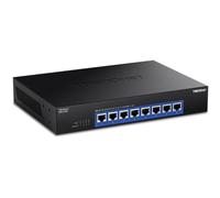 TRENDnet, TEG-S708, Commutateur 8 Ports 10G, 8 Ports 10G RJ-45, capacité de Commutation 160 Gbps montable en Rack, connexions réseau 10 Gigabit, Noir