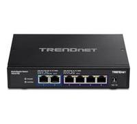 TRENDnet TEG-S762 - Commutateur - non géré - 2 x 10GBase-T + 4 x 2.5GBase-T - de bureau, fixation murale - Conformité TAA G