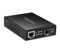 TFC-10GSFP - Version v1.0R - convertisseur de média à fibre optique - 10GbE, 5GbE, 2.5GbE - 10GBase-T, 10GBase-SX, 10GBase-LX - RJ-45 / SFP+ -