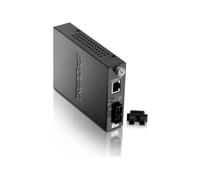 TRENDnet TFC-110 MSC - Convertisseur de média à fibre optique - 100Mb LAN - 10Base-T, 100Base-FX, 100Base-TX - SC multi-mode / RJ-45 - jusqu'à 2 km - Conformité TAA
