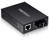 TRENDnet tfc-gmsc Converter of Fibre multi-modale SC-Type, Black