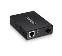 Trendnet TFC-PGSFP : Convertisseur de Media Gigabit Ethernet, 2000 Mbit/s, SFP, PoE+ 2.6W, RJ-45, Jumbo Frames 9000, 10Base-T/100Base-T vers 100/1000Base-LX/SX