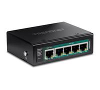 Trendnet TI-B541 commutateur réseau Non-géré Gigabit Ethernet (10/100/1000) Connexion Ethernet, supportant l'alimentation via ce port (PoE) Noir