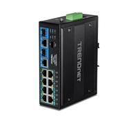 TI-BG104 - Commutateur - industriel - non géré - 4 x 10/100/1000 (PoE++) + 4 x 10/100/1000 (PoE+) + 2 x combinaison Gigabit SFP/RJ-45 - Montage sur