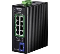 TI-BG5091 - Version v1.0R - commutateur - industriel - 8 x 10/100/1000/2.5G (PoE++) + 1 x 1 Gigabit / 10 Gigabit SFP+ - Montage sur rail DIN,
