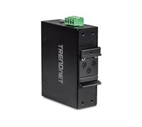 TRENDnet TI-E50 - Commutateur - non géré - 5 x 10/100 - Montage sur rail DIN, fixation murale - Tension CC - Conformité TAA
