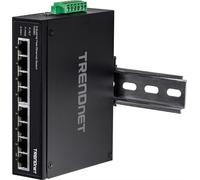 TRENDnet TI-E80 Commutateur industriel Fast Ethernet rail DIN 8 ports