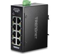 TRENDnet TI-ELC80 Mini commutateur Ethernet 8 ports industriel DIN-Rail