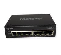 TRENDnet TI-G80 Commutateur industriel durci 8 ports pour rail DIN Gigabit