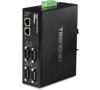 TRENDnet Passerelle industrielle TI-M42 – 4 ports série DB-9, 2x Fast Ethernet 100Mb, Modbus