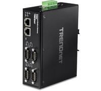 TRENDnet TI-M42 Passerelle Modbus Industrielle Fast Ethernet à 4 Ports, 4 Ports série DB-9, 2 Ports Fast Ethernet, jusqu'à 100 m