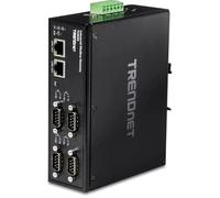 TRENDnet TI-M42 Passerelle Modbus Industrielle Fast Ethernet à 4 Ports, 4 Ports série DB-9, 2 Ports Fast Ethernet, jusqu'à 100 m