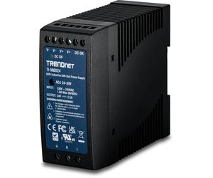 TRENDnet, TI-M6024, Alimentation Industrielle sur Rail DIN 60W à Sortie Unique, entrée CA Universelle, température de Fonctionnement extrême -20 à 70 °C (-4 à 158 °F)