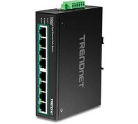 Trendnet TI-PE80 commutateur réseau Fast Ethernet (10/100) Connexion Ethernet, supportant l'alimentation Via ce Port (PoE) Noir