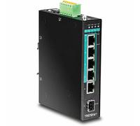 TRENDnet TI-PG541 Switch industriel durci 5 ports Gigabit PoE+ DIN-Rail