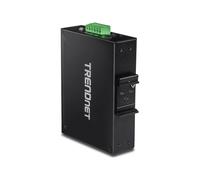 TRENDnet TI-PG62 - Commutateur - non géré - 4 x 10/100/1000 (PoE+) + 1 x SFP Gigabit partagé + 1 x Gigabit SFP + 1 x 10/100/1000 partagé - Montage sur rail DIN, fixation murale - PoE+ (120 W) -...