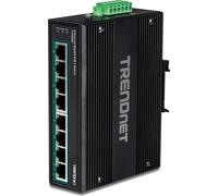 TRENDnet TI-PG80B Commutateur PoE+ 8 ports Industrial Gigabit DIN-Rail (24-56V)