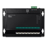 TRENDnet TI-PG80F - Industrial - commutateur - non géré - 8 x 10/100/1000 (PoE+) - Montage sur rail DIN, fixation murale - PoE+ (200 W) - Conformité TAA