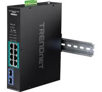 TRENDnet TI-PGM102 10 Port Rail Switch Industrial Gigabit PoE+