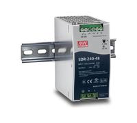 TRENDnet TI-S24048 - Alimentation électrique (montable sur rail DIN) - CA 100-240 V - 240 Watt - PFC active - Conformité TAA - pour TRENDnet TI-G160i-M, TI-PG80