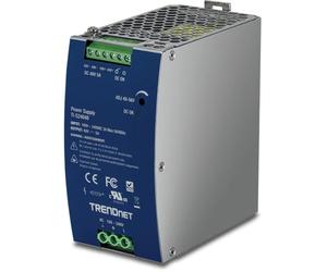 TRENDnet, TI-S24048, Alimentation Industrielle sur Rail DIN 240W à Sortie Unique, Plage de températures de Fonctionnement extrême -25 à 70 °C (-13 à 158 °F) PFC Actif intégré