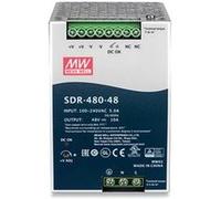 TRENDnet TI-S48048 - Alimentation électrique (montable sur rail DIN) - CA 115/230 V - 480 Watt - PFC active - Conformité TAA G