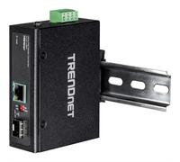 TRENDnet TI-UF11SFP Convertisseur de média réseau 1000Mbps noir intégré