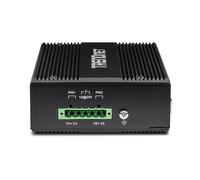 TRENDnet, TI-UPG62, 6-Port Hardened Industrial Gigabit 10/100/1000 Mbps Ultra PoE DIN-Rail Switch, UPoE, IP30, DIN-Rail & Wall Mounts Included