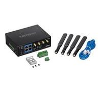 TRENDnet, TI-W100, Routeur Gigabit sans Fil Double Bande Industriel AC1200, Noir