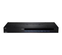 TRENDnet TK 1603R - Commutateur écran-clavier-souris/USB - 16 x KVM / USB - 1 utilisateur local - Montable sur rack - Conformité TAA G