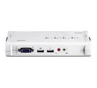 TRENDnet TK 409K - Commutateur écran-clavier-souris/audio/USB - 4 x KVM / audio / USB - 1 utilisateur local - de bureau G