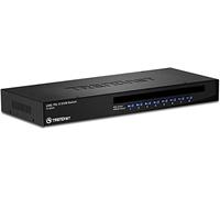 TRENDnet - Switch KVM à 8 Ports Montage sur Rack, TK-803R, Noir