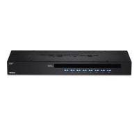 TRENDnet TK 803R - Commutateur KVM - 8 x KVM port(s) - 1 utilisateur local - Montable sur rack - Conformité TAA G