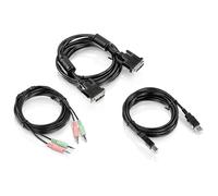 Trendnet TK-CD10 câble kvm Noir 3 m