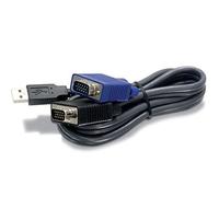 TrendNet TK-CU10 TRENDnet KVM Kabel USB /VGA 3m