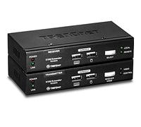 TRENDnet, TK-EX4, Kit d'extension KVM VGA USB, Étendez les commandes du clavier/vidéo/souris, jusqu'à 100 mètres (328 pieds)