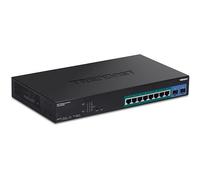 Trendnet TPE-1021WS commutateur réseau Géré L2/L3/L4 Gigabit Ethernet (10/100/1000) Connexion Ethernet, supportant l'alimentation via ce port (PoE) Noir