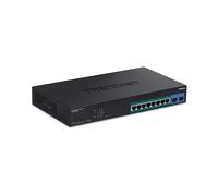 TRENDnet TPE-1021WS - commutateur - 10 ports - intelligent - Montable sur rack - Conformité TAA