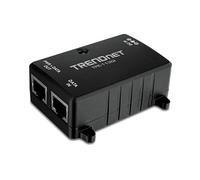 Trendnet TPE-113GI Injecteur PoE Gigabit Ethernet 48V IEEE 802.3af, 2 ports RJ-45, 10/100/1000 Mbps, entrée 100-240V, dimensions 70x45x25mm