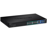 TRENDnet TPE-1620WS Commutateur PoE+ Gigabit 16 Ports Noir