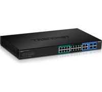 TRENDnet TPE-204US Commutateur 20 ports Gigabit Web Smart Ultra PoE