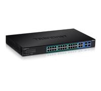 TRENDnet TPE-2840WS Commutateur 2000 Mbps 28 Ports Noir