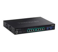 TRENDnet Commutateur TPE-3102WS Web Smart PoE+ 10 ports 8x2,5G PoE+ +2 SFP+ 10G Noir