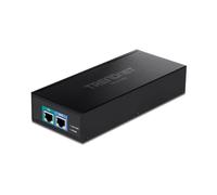 Trendnet TPE-319GI Injecteur PoE++ 10G Ethernet, Budget 90W, Standards IEEE 802.3af/bt, Interface 10 Gigabit Ethernet, Alimentation PoE, Noir