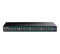 TRENDnet TPE-3524S Switch PoE+ 52 ports, Gigabit Web Smart avec slots 10G SFP