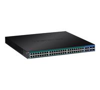TRENDnet TPE 5240WS - Commutateur - intelligent - 48 x 10/100/1000 (PoE+) + 4 x SFP Gigabit combiné - de bureau, Montable sur rack - PoE+ (370 W) - CA 100 - 240 V - Conformité TAA