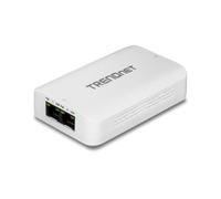 Trendnet TPE-BE200 Extenseur Réseau Gigabit Ethernet 3 Ports RJ-45, Portée 200m, PoE 60W, Jumbo Frames, Auto-MDIX, IEEE 802.3af/at/bt, Blanc